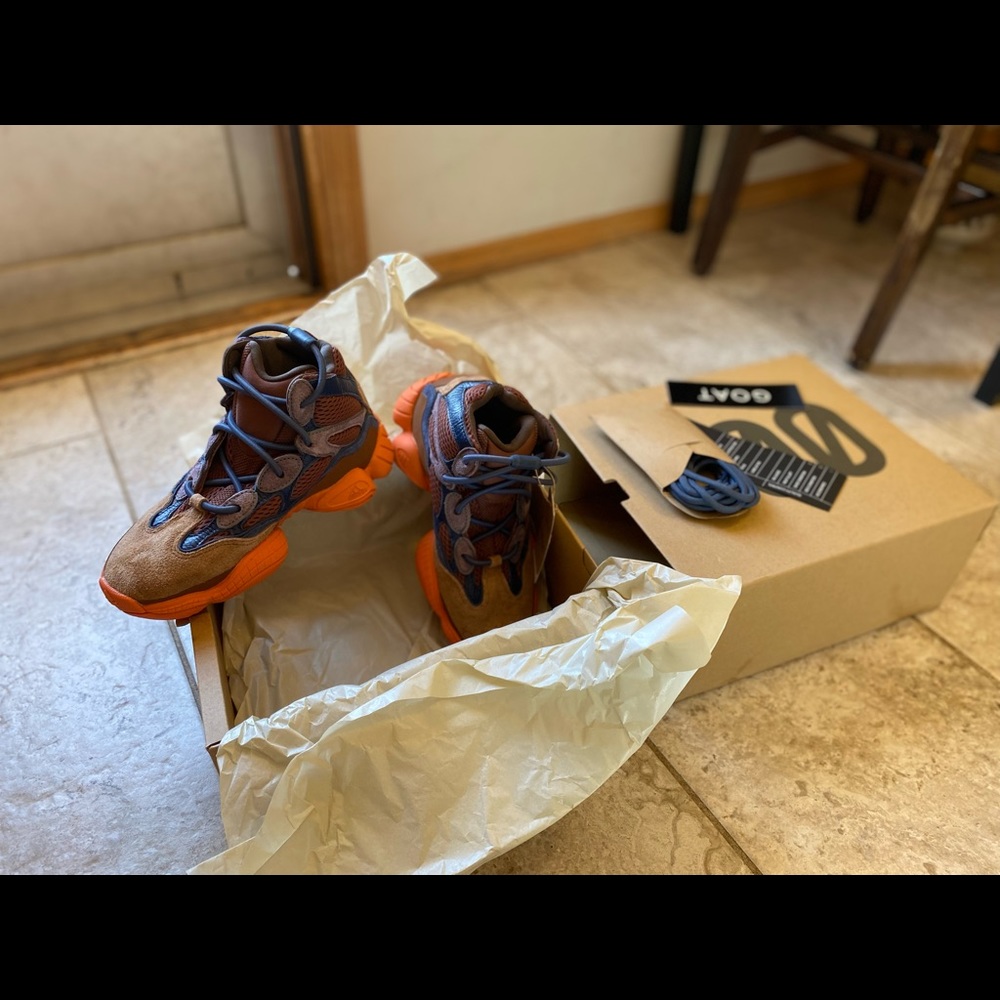 YEEZY 500 HIGH 'TACTICAL ORANGE'